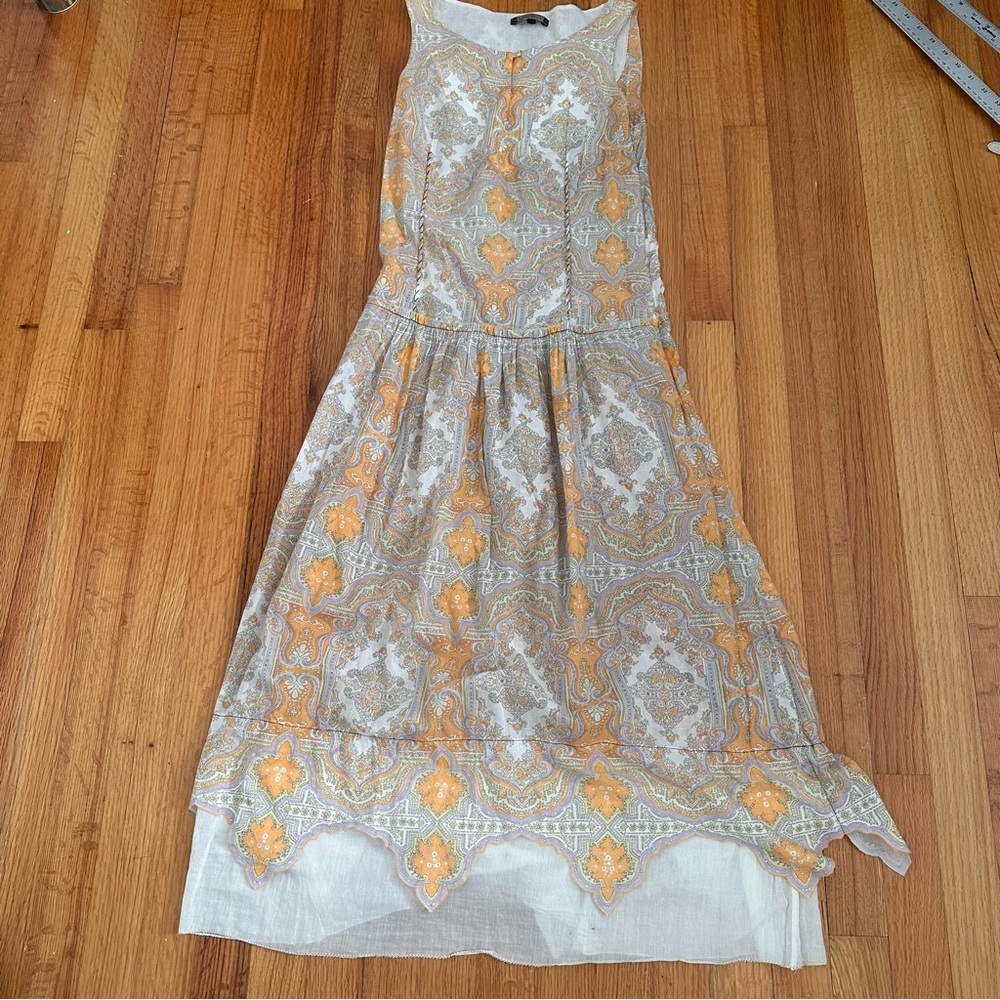 ROZAE  NICHOLS BOHEMIAN LONG DRESS SIZE tag missing (n)
